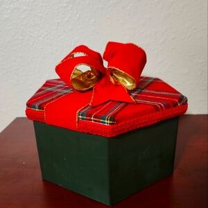 Christmas box for decorating